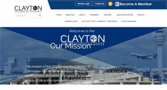 Desktop Screenshot of claytonchamber.org
